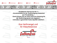 Tablet Screenshot of faltenfrei-betzdorf.de